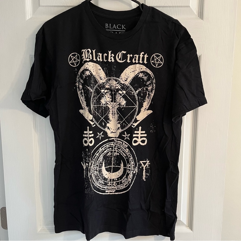 blackcraft cult devil tshirt size L
